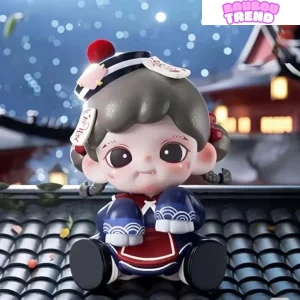 Figurine de bébé zombie Zoraa, carte suspendue