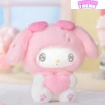 Poupées en peluche de la série du 50e anniversaire de My Melody, boîte surprise