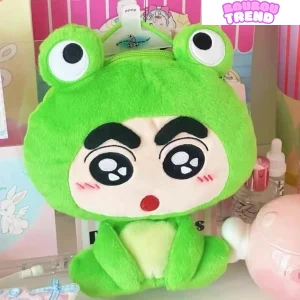 Dolls en peluche mignonnes Crayon Shinchan, boîte surprise