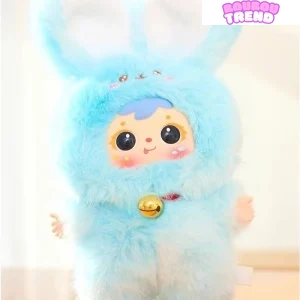 Poupées en peluche de la série Samuel Magic Colorful Rabbit, boîte surprise
