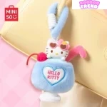 Pendentifs en peluche parfumés de la série d'été noire HELLO KITTY, boîte surprise