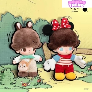 POP MART DIMOO WORLD x Dsn Série Poupée en Peluche, Boîte Surprise
