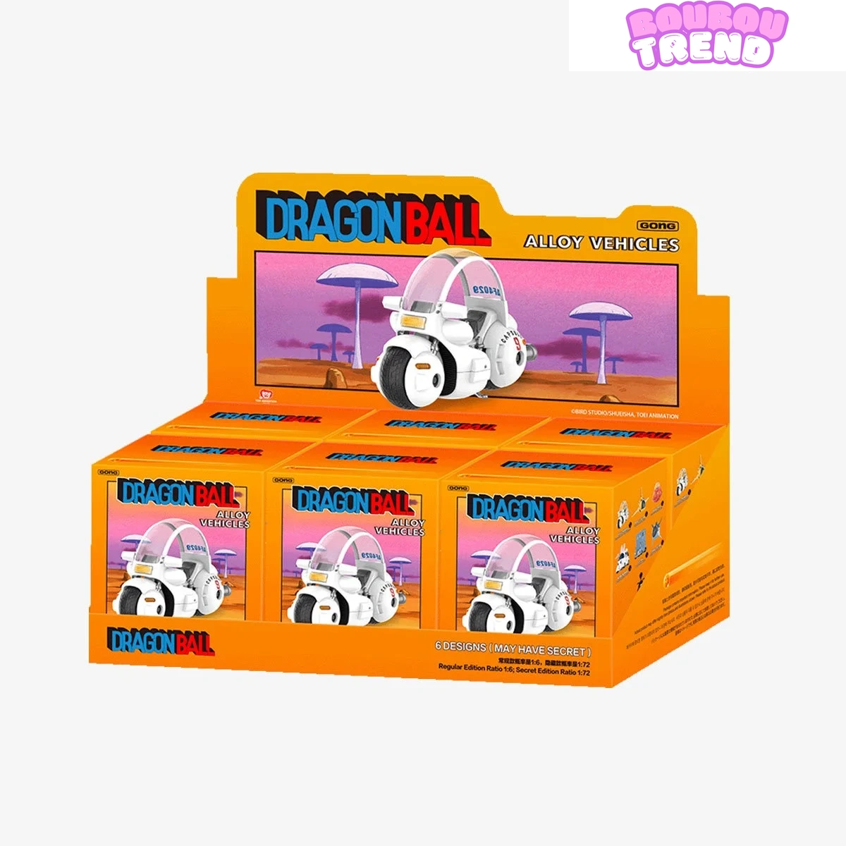 DRAGON BALL - Figurines de la série Véhicules en alliage, boîte surprise – Image 10