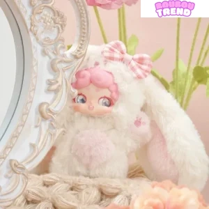 Poupées en peluche lapin de nuit. Boîte surprise