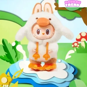 LA SÉRIE DE CONTES DE FÉES DE LA FORÊT LABUBU DES MONSTRES Poupée en peluche, carte suspendue