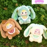Poupées en peluche de la série Big Family de Samuel Rabbit, boîte surprise