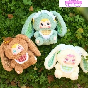 Poupées en peluche de la série Big Family de Samuel Rabbit, boîte surprise