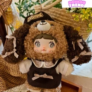 Poupée en peluche Nommi Chocolate Puppy 400%, Édition Limitée