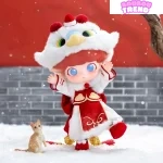DIMOO Lion Auspicieux Figurine d'Action 1/8