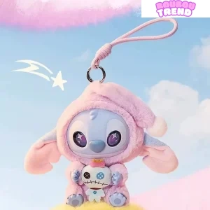 Stltch Mange Quelque Chose Avant de Dormir Série Poupées en Vinyle Peluche, Boîte Surprise
