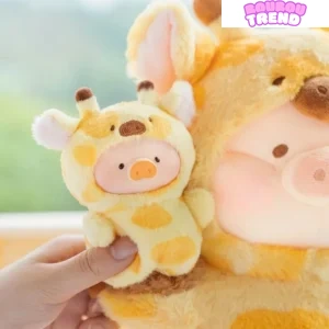 LuLu Le Cochon Série de Marionnettes de Fête Animale Peluche Boîte Surprise