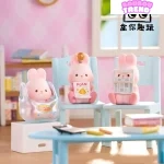 MOMO BUNNY Profiter de la Vie Mini Haricots Série Figurines
