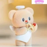 Figurines en PVC de la série Butterbear Working Day, boîte surprise
