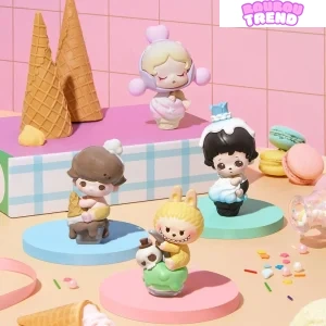 Figurines de la série POP BEAN Crème Glacée, Sac Surprise