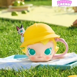 Série Bébé Molly et Bébé Tabby - Grande Tasse en Céramique à Tête Ronde