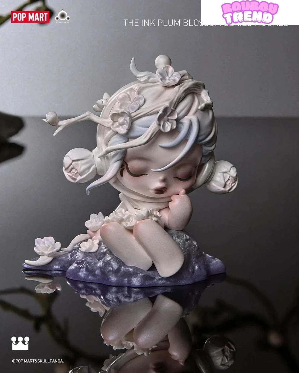 Série SKULLPANDA Fleur de Prunier