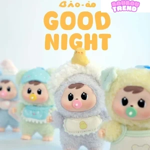 Poupées en peluche Bao-ao Goodnight Baby Series, boîte surprise