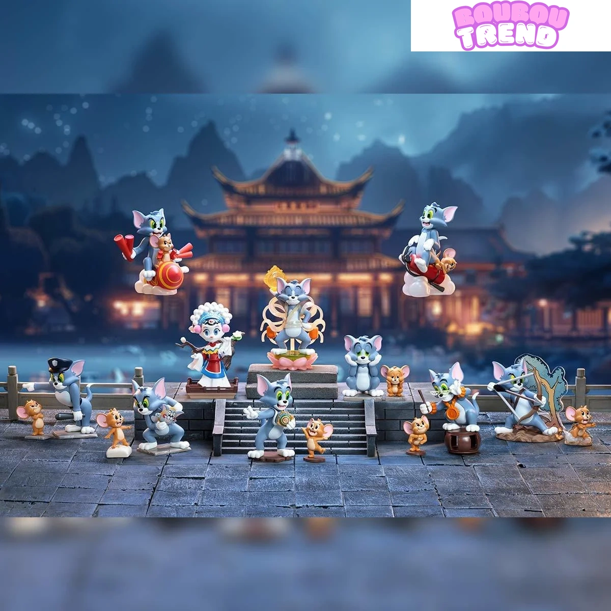Tom et Jerry : Figurines de la série Boussole Interdite, Boîte Surprise – Image 2
