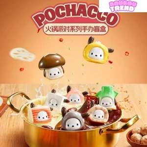Figurines de la série Pocha Hot Pot Party, boîte surprise