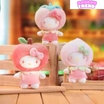 HELLO KlTTY Série de Poupées en Peluche Fruity Paradise, Boîte Surprise