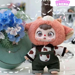 DOUBAO 400% Série de Peluches Burgers Disparus Boîte Surprise