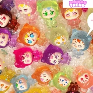 Série de Mini Haricots Kibbi Figurines Miniatures en PVC