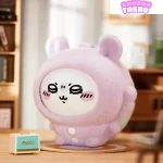 Figurines à changement de visage Chiikawa en pyjama, boîte surprise