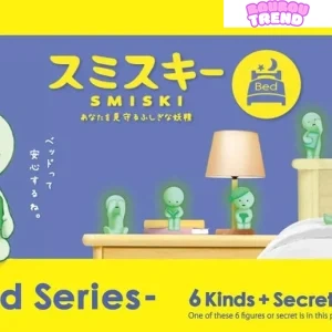 Figurines de la série Smiski Bed, boîte surprise