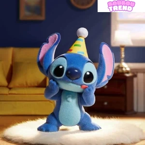 Figurines de la série Little Emotions DSN Stitch, boîte surprise