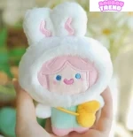 Poupées en peluche de la série Happy Fluffy de CELL RiCO, boîte surprise