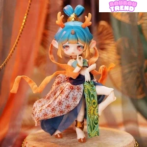 Antu Chine Dunhuang Série de Cerfs Neuf Couleurs Figurine d'Action BJD Boîte Surprise