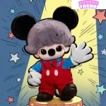 POP MART DIMOO WORLD × DSN Série-Mickey Sac en Vinyle Plush