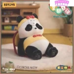 Figurines de la série de journaux ludiques Panda Roll, boîte surprise
