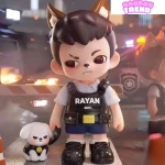 Figurine PVC Guerriers Loup Rayan, Carte Suspendue