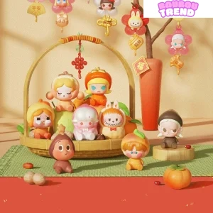 POP BEAN Collection du Nouvel An 2025 Série Assise Figurines PVC