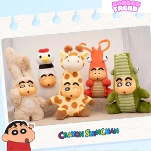 Poupées en peluche de la série ZhangGaoGao de Crayon Shin-chan, boîte surprise