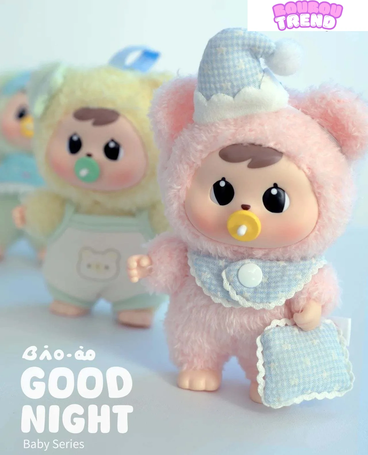 Poupée en peluche Bao-ao Goodnight Baby Series