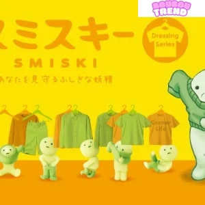 Figurines de la série Smiski Dressing, boîte surprise