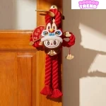 Série de célébration du Nouvel An du Serpent Riche - Décoration de porte en peluche LABUBU