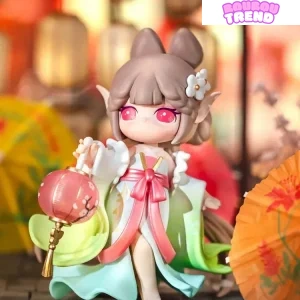 Figurines en PVC de la série Wind Town Suri Spirit, boîte surprise
