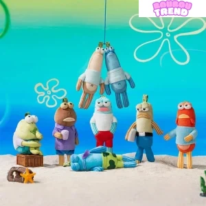 Buddies de Bikini Bottom - Poupées en peluche fantaisistes, boîte surprise