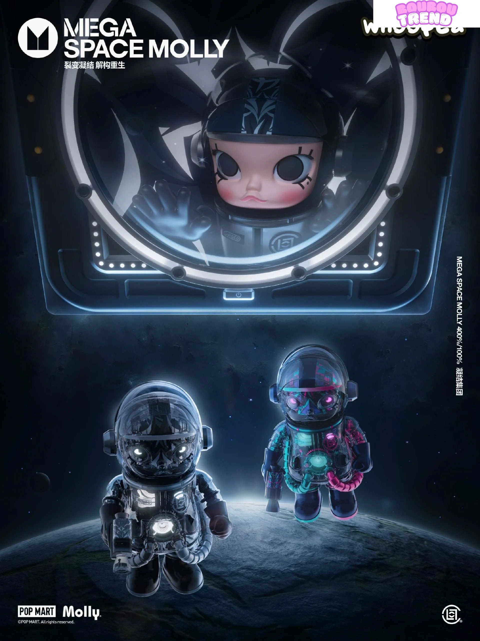 Design artistique de Mega Space Molly