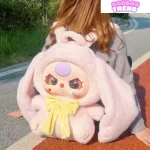 Sac en peluche bébé trois lapins 1000%
