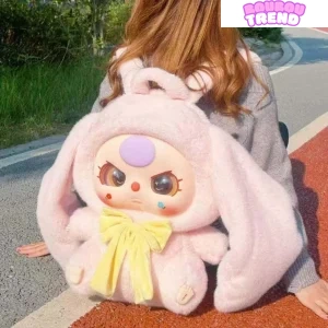 Sac en peluche bébé trois lapins 1000%