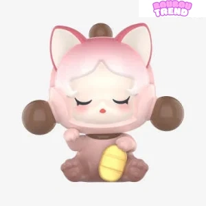 Figurines en PVC de la série Chat Chanceux POP BEAN, boîte surprise