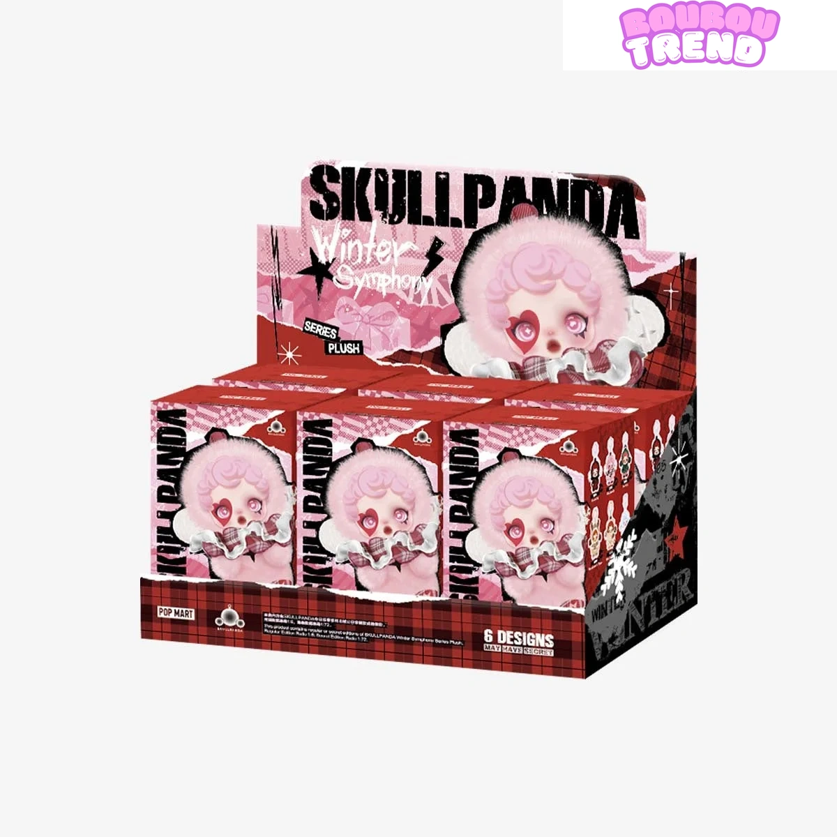 Poupées en peluche SKULLPANDA Série Symphonie d'Hiver, Boîte Surprise – Image 17