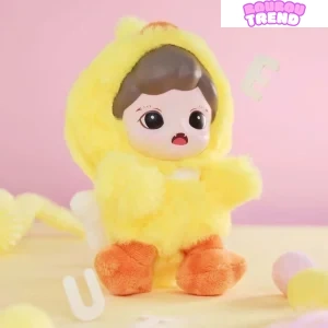 Poupées en peluche en vinyle de la série Fluffy Cabin Baby Zoraa, boîte surprise