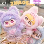 Poupées en peluche de la série Fox FuFu Zhao Cai, boîte surprise