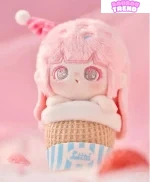 Poupées en peluche porte-clés Liita Rainbow Cone Series, boîte surprise