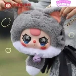 Baby Three - Sac zippé en peluche Chat de la fortune Boîte aveugle
